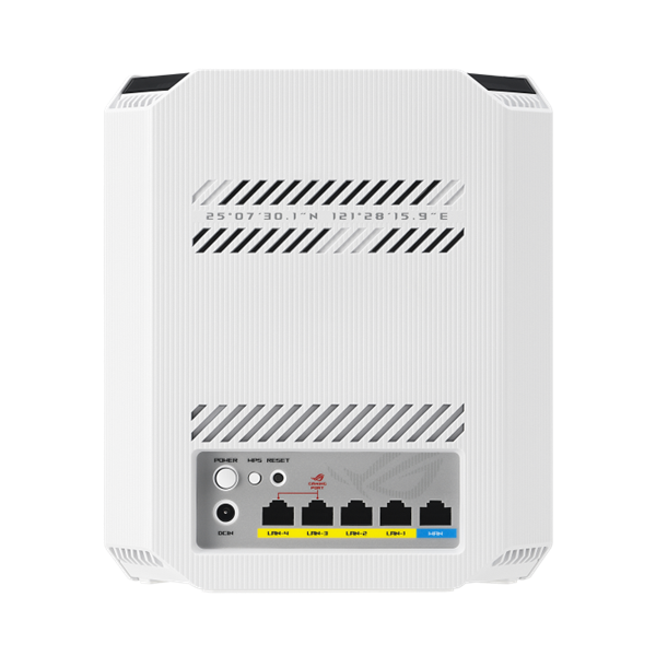 ASUS Wireless Router Dual Band BE7200 1xWAN(2.5Gbps) + 4xLAN(2.5Gbps), ROG STRIX GS-BE7200