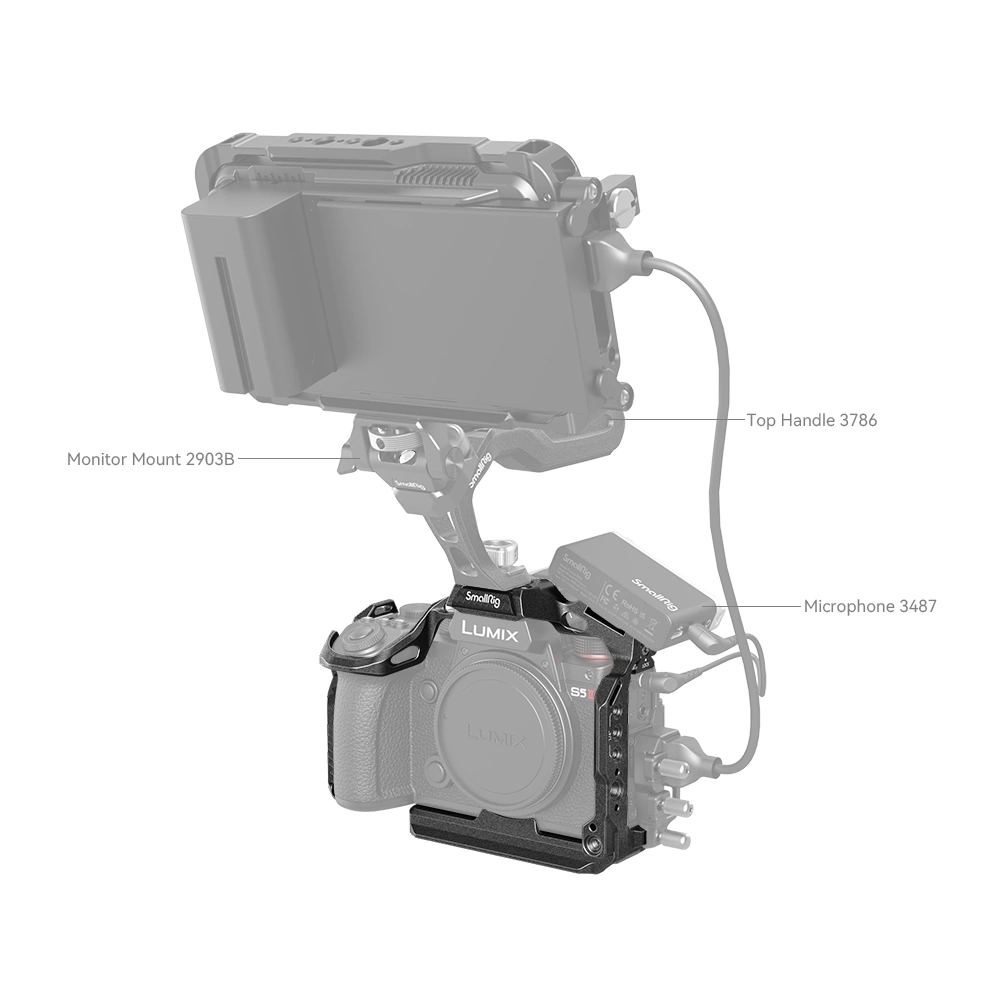 SMALLRIG "Black Mamba" Cage for Panasonic Lumix S5 II / S5 IIX 