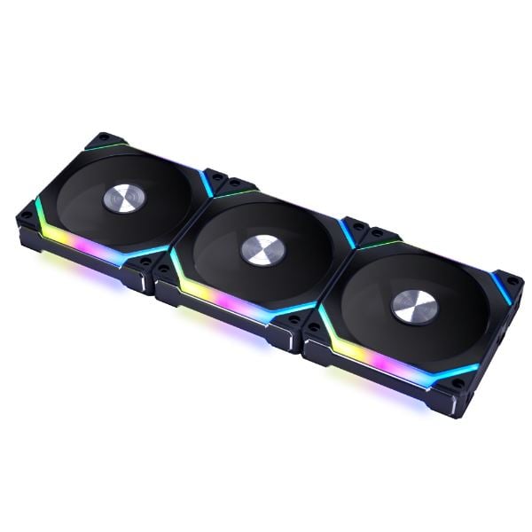 Lian Li UNI SL120 V2 hűtő ventilátor 3db fekete SL120V2-3B Lian Li UNI SL120 V2 hűtő ventilátor 3db fekete SL120V2-3B