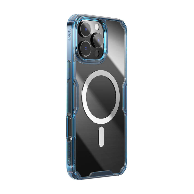Nillkin Nature TPU Pro mágneses iPhone 16 Pro tok (kék)