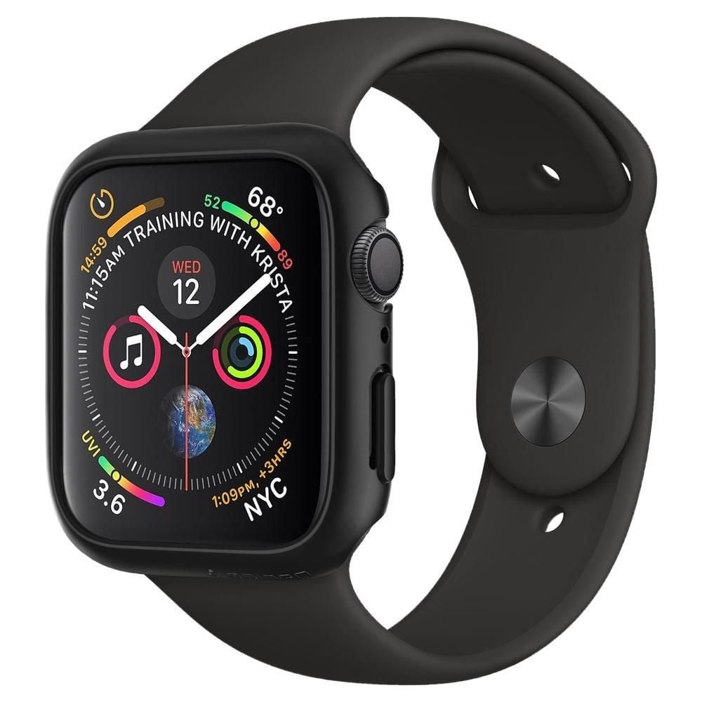 Spigen SGP Thin Fit Apple Watch S4/S5 44mm tok, szíj nélkül fekete  (062CS24474)
