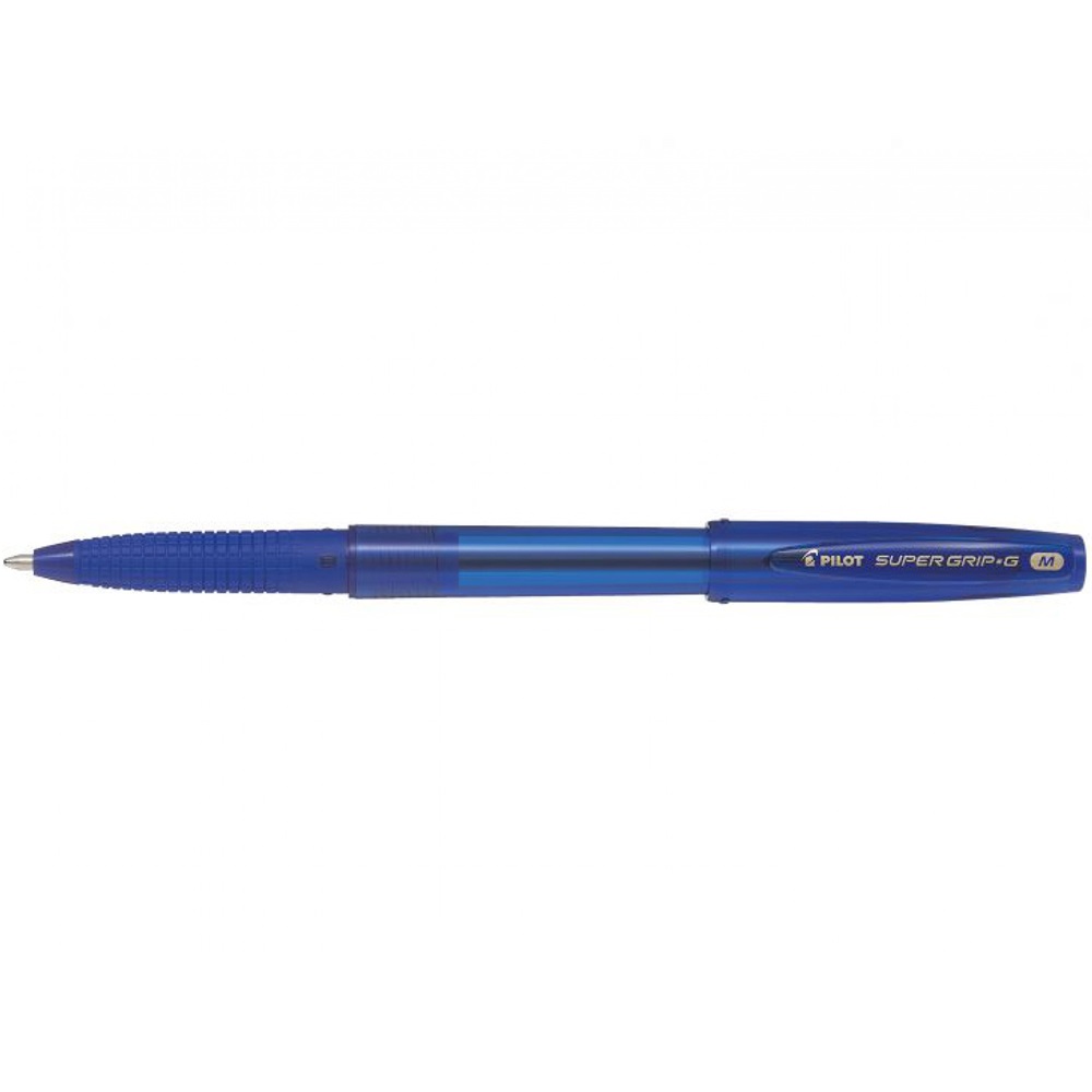 PILOT Golyóstoll kupakos M Supergrip G , írásszín kék (BPS-GG-M-L)