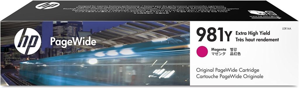 HP 981Y extra nagy kapacitású PageWide patron magenta (L0R14A)