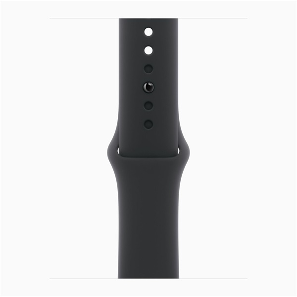 Apple Watch S11 Cellular (42mm) asztroszürke alumínium tok Fekete S/M sportszíjas okosóra