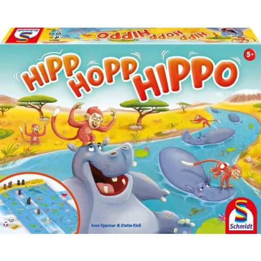 Schmidt Hipp-Hopp-Hippo társasjáték (19180794) Schmidt Hipp-Hopp-Hippo társasjáték (19180794)