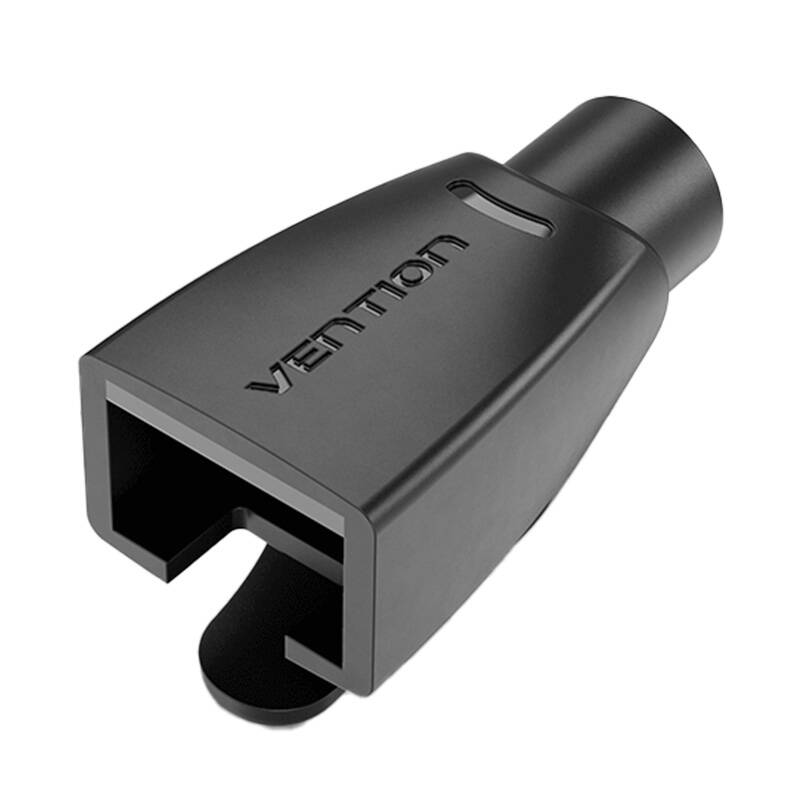 RJ45 Cable Cover Vention IODB0-50, 50 pieces, black PVC packaging RJ45 Cable Cover Vention IODB0-50, 50 pieces, black PVC packaging