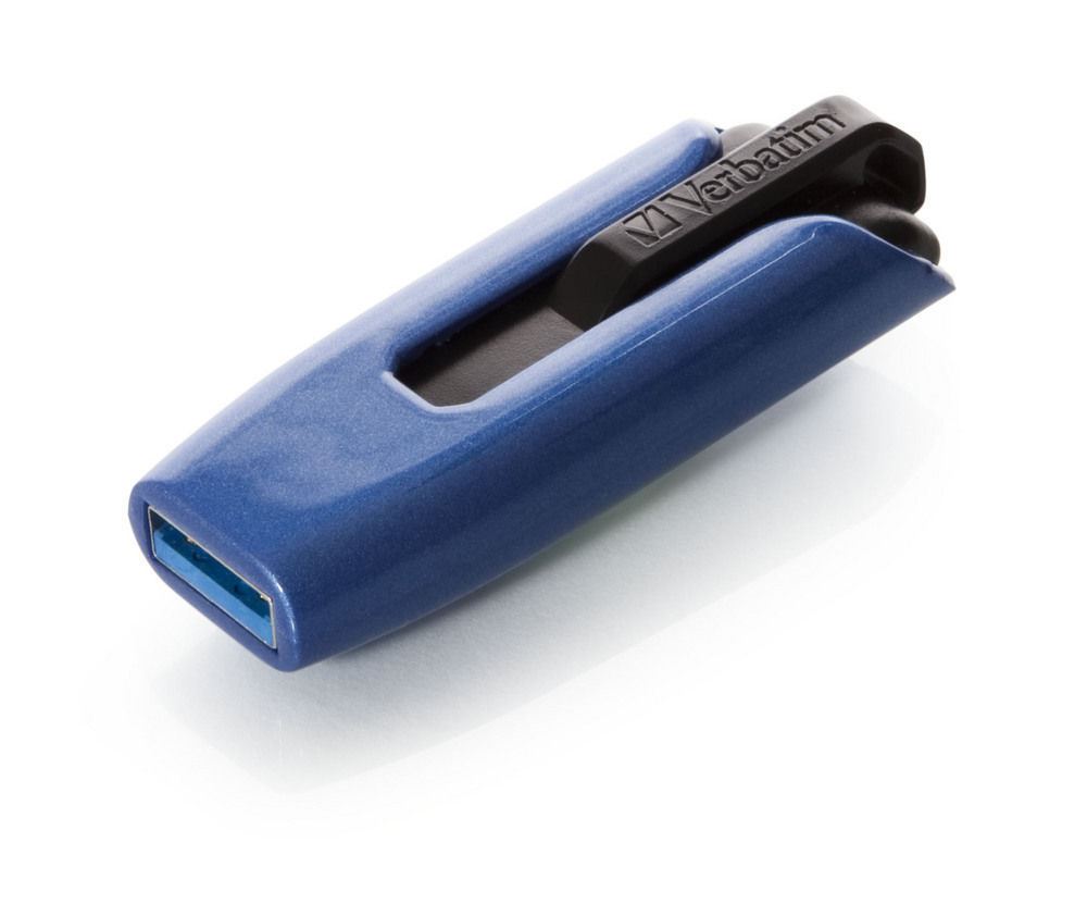 Pen Drive 64GB Verbatim V3 MAX kék-fekete USB 3.0 (49807) Pen Drive 64GB Verbatim V3 MAX kék-fekete USB 3.0 (49807)