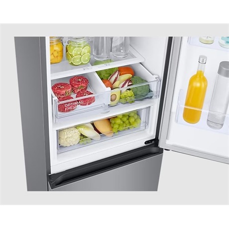 Samsung RB38T676DSA/EF alulfagyasztós hűtőszekrény ezüst