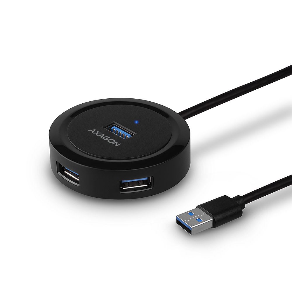 Axagon HUE-P1A 4 portos USB3.0 kör HUB Axagon HUE-P1A 4 portos USB3.0 kör HUB