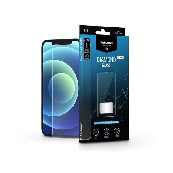 MyScreen iPhone 12/12 Pro Diamond Glass üveg kijelzővédő fólia (LA-2011) MyScreen iPhone 12/12 Pro Diamond Glass üveg kijelzővédő fólia (LA-2011)