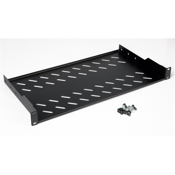 Equip EZFS-19-1-40-B Fix polc 19" 1U Mélység: 250mm Rackszekrény kiegészítő Fekete Equip EZFS-19-1-40-B Fix polc 19" 1U Mélység: 250mm Rackszekrény kiegészítő Fekete