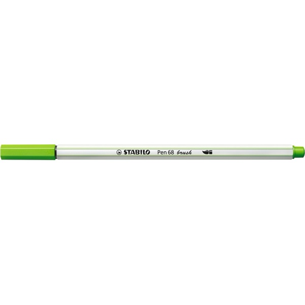 Stabilo Pen 68 brush fűzöld ecsetfilc Stabilo Pen 68 brush fűzöld ecsetfilc