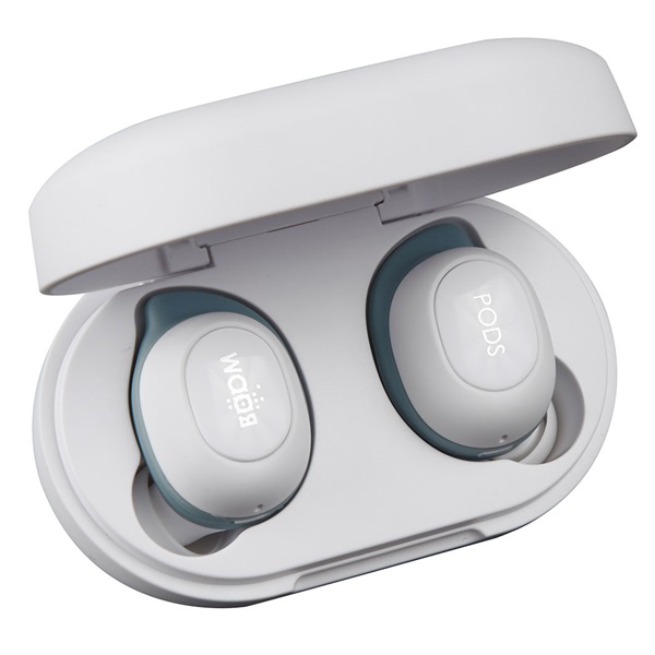 Boompods Boombuds GS TWS fehér vezeték nélküli stereo headset