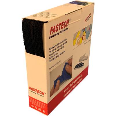 Tépőzár Kötegeléshez Bolyhos és horgos fél (H x Sz) 10 m x 20 mm Fekete Fastech B20-OMNI-999910 10 m Tépőzár Kötegeléshez Bolyhos és horgos fél (H x Sz) 10 m x 20 mm Fekete Fastech B20-OMNI-999910 10 m