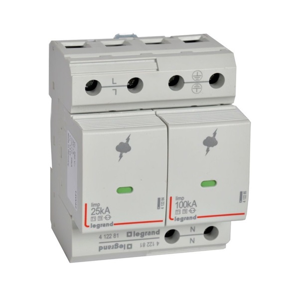 Legrand Túlfeszültség-levezető T1 25KA 1P+N +SD Legrand Túlfeszültség-levezető T1 25KA 1P+N +SD
