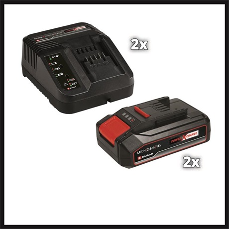 Einhell GE-CM 36/33 LI KIT (2X2,5 AH) AKKUS FŰNYÍRÓ Einhell GE-CM 36/33 LI KIT (2X2,5 AH) AKKUS FŰNYÍRÓ
