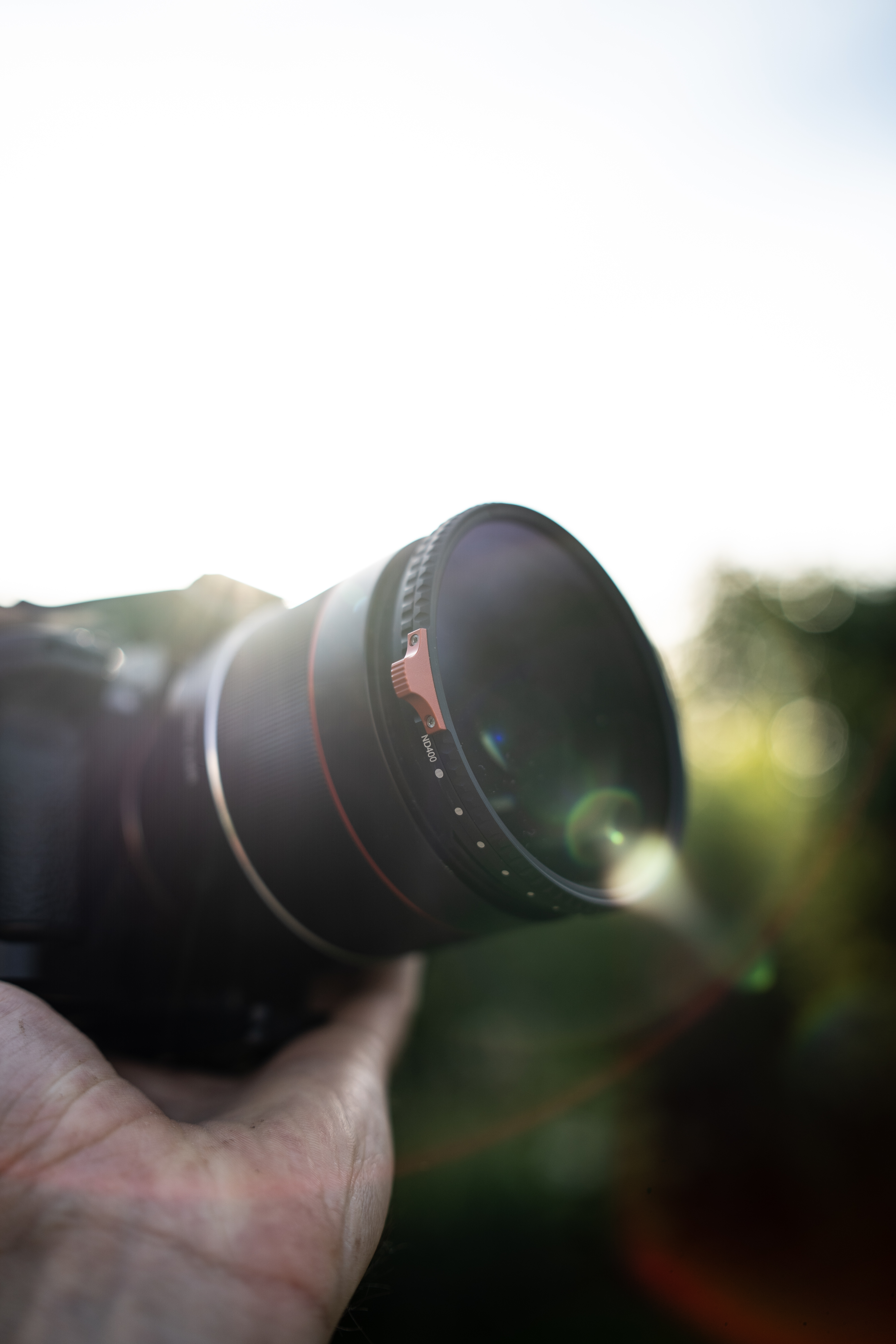 K&F Concept NANO-X Slim, HD, VARIO ND 2-400 változtatható szürkeszűrő, vízlepergető, karcálló, 58mm