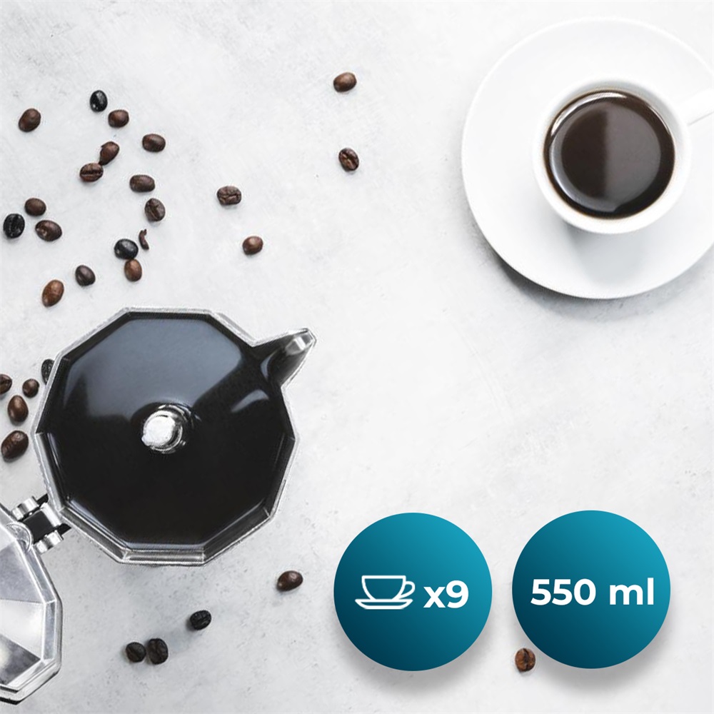 Mokclassic 900 Black Kotyogós kávéfőző Mokclassic 900 Black Kotyogós kávéfőző