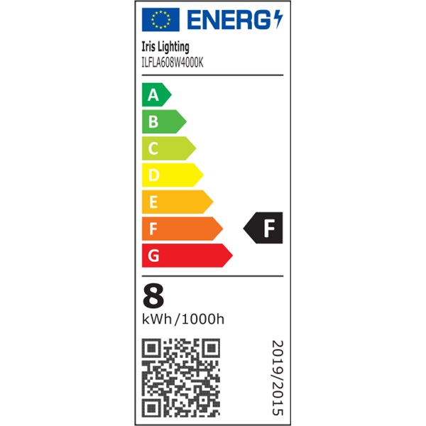Iris Lighting Filament A Bulb E27 FLA60 8W/4000K/720lm LED fényforrás (ILFLA608W4000K)