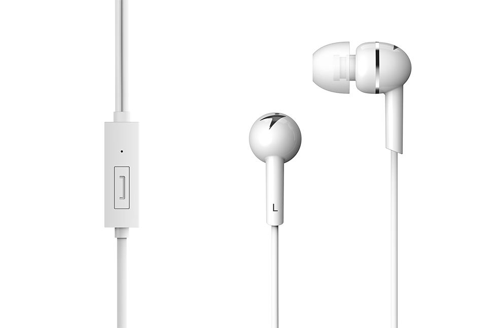Genius HS-M300 mikrofonos fülhallgató fehér (31710006401)