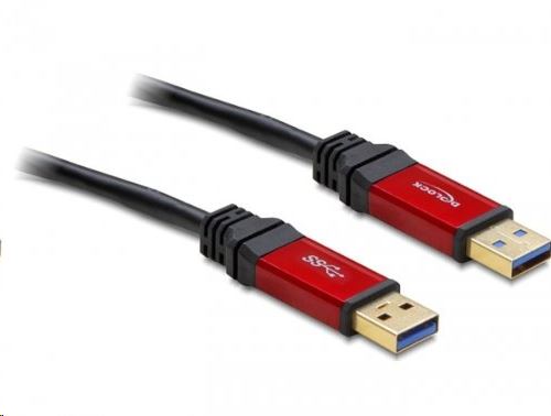 Delock 82746 USB 3.0-A apa / apa prémium összekötő kábel, 3 m