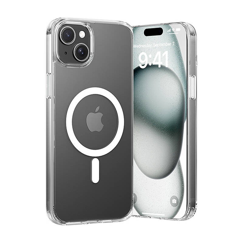 Vention KUCT0-20 védőtok iPhone 15 Plus készülékhez (átlátszó) Vention KUCT0-20 védőtok iPhone 15 Plus készülékhez (átlátszó)