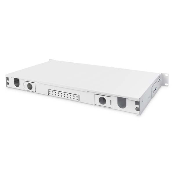 Digitus DN-96200-QL patch panel előlap nélkül 1U 19" szürke