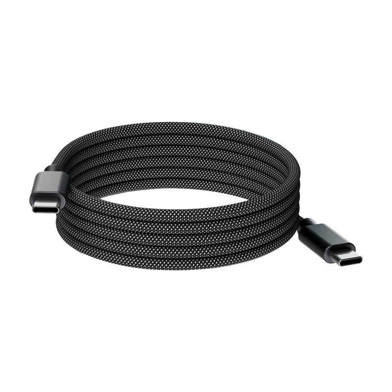 Choetech XCC-1052 USB-C-USB-C mágneses kábel, PD, 240W, 1.2m (fekete) Choetech XCC-1052 USB-C-USB-C mágneses kábel, PD, 240W, 1.2m (fekete)
