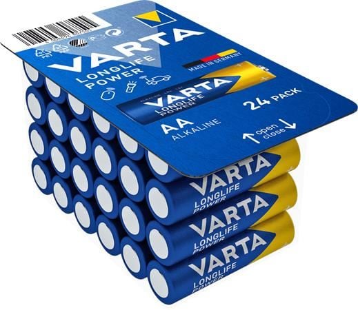 Varta Longlife Power Alkaline AA ceruza elem 24 db/csomag (4906301124)