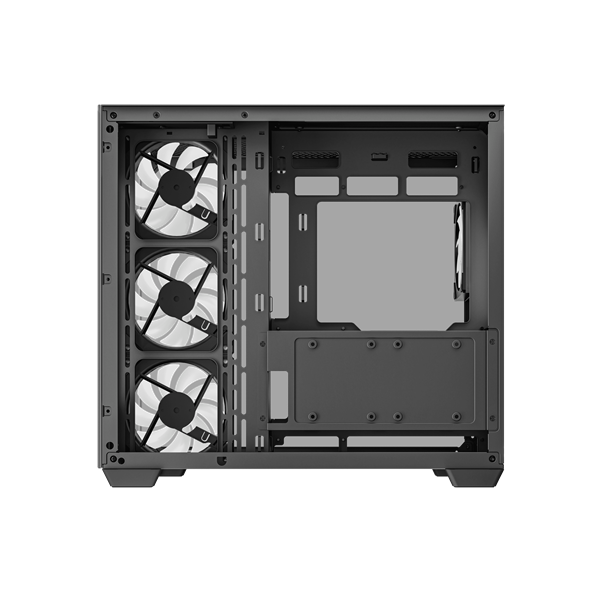 DeepCool CG530 4F ablakos 4x12cm A-RGB  BTF  ATX Számítógépház Fekete  