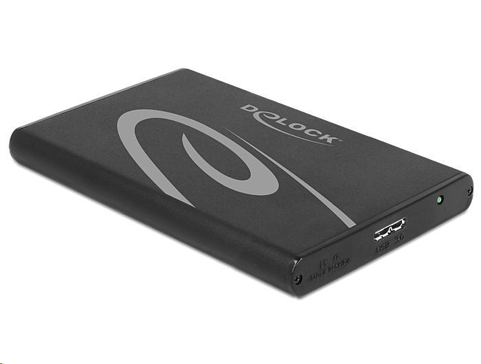 Delock 2.5" külső ház SATA HDD-hez (42537)