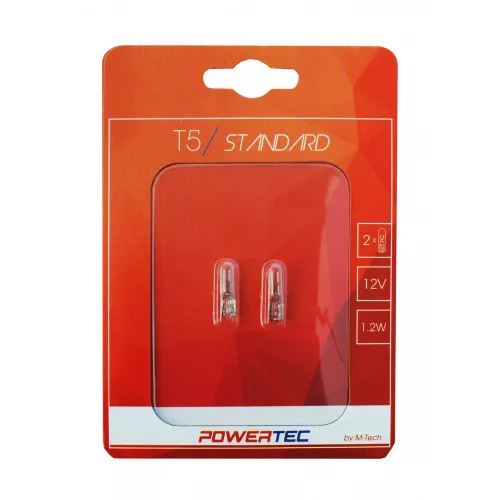 Powertec Standard T5 halogén izzó 12V (biszter) (72PTZ2902B)
