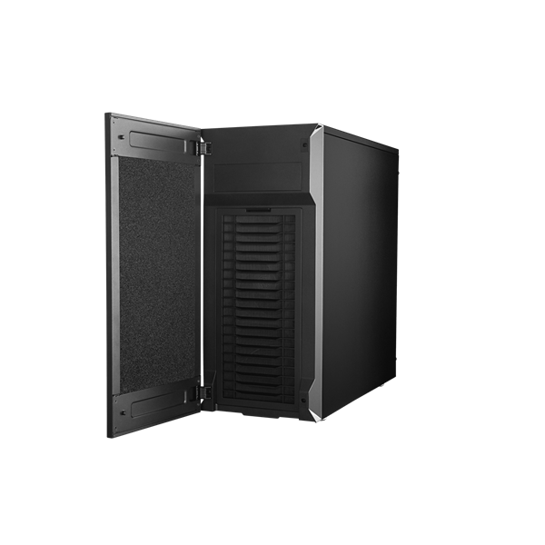 COOLER MASTER Midi ATX MB Silencio S600 Tápegység nélkül  Szürke Üvegfalú Ház