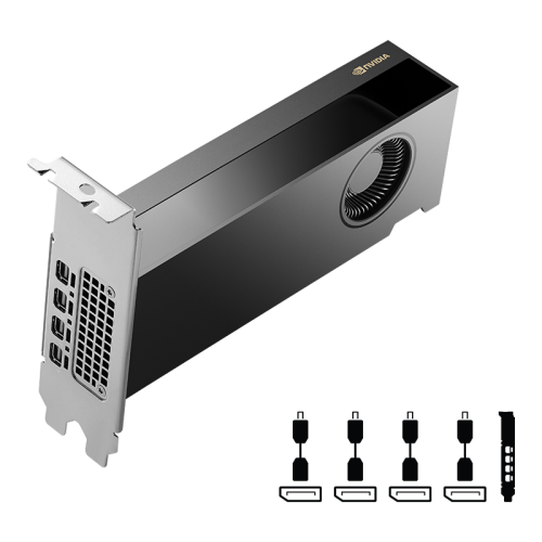 PNY NVIDIA RTX 2000 ADA 16GB/128bit, 2816 CUDA PCIe 4.0 x84xmDP 1.4a  Videókártya