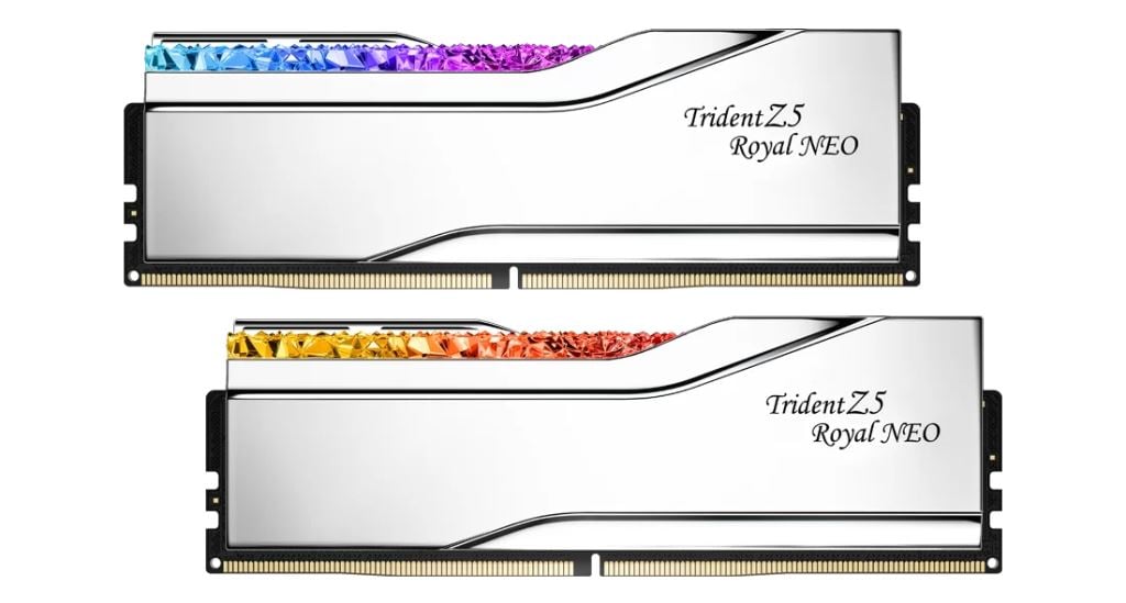 G.Skill Trident Z5 Royal Neo CL26 1.45V 2x16GB F5-6000J2636H16GX2-TR5NS 32GB 6000MT/s DDR5 RAM