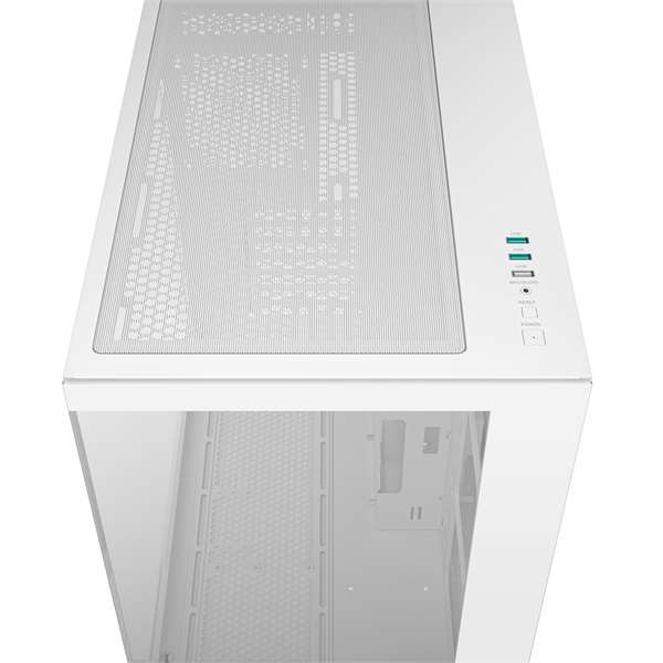 DeepCool CG530 WH ablakos  venti nélkül BTF  ATX Számítógépház   Fehér 