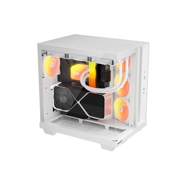 Be Quiet! Számítógépház - LIGHT BASE 500 LX White (ATX, edzett üveg oldallap, fehér)