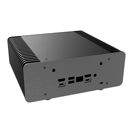  Akasa Maxwell AC Pro Premium Fanless Case for Intel® NUC 13 Pro   A-NUC94-M1B Számítógépház