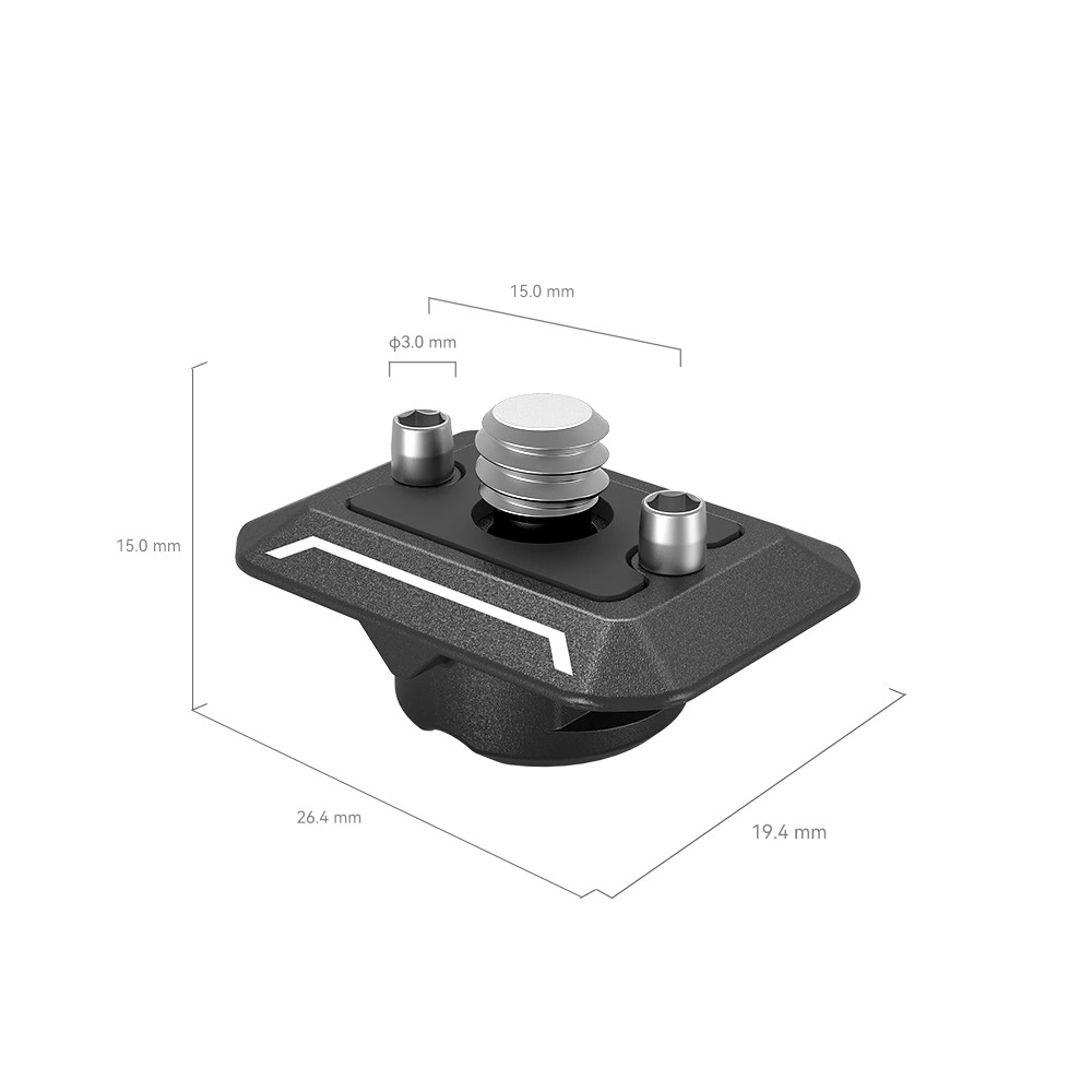 SmallRig Drop-in HawkLock mini Universal Quick Release Top Mount Plate