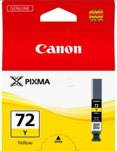 Canon PGI-72  14 ml Tintapatron sárga Eredeti