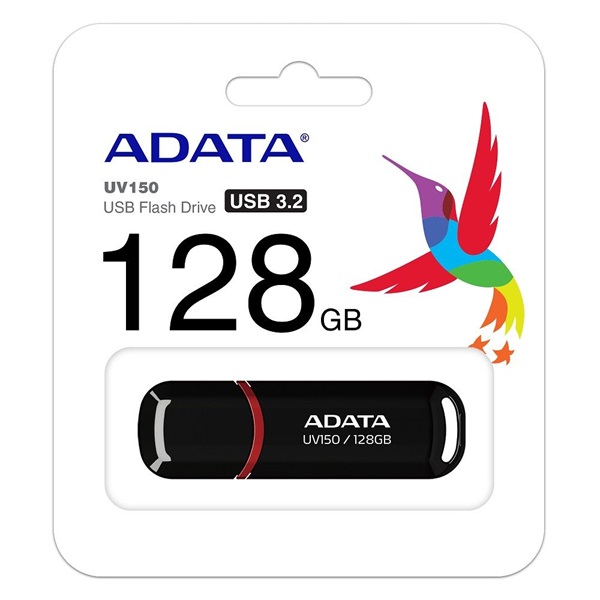 Pen Drive 128GB ADATA UV150 fekete USB 3.1 (AUV150-128G-RBK) Pen Drive 128GB ADATA UV150 fekete USB 3.1 (AUV150-128G-RBK)
