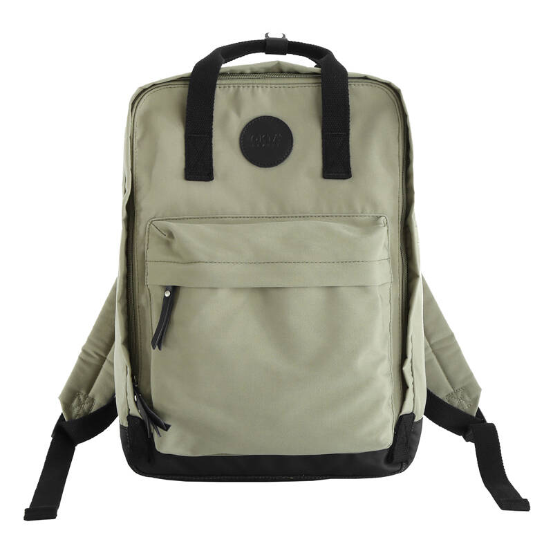 Himawari 1084m 14'' laptop hátizsák Olajzöld 
