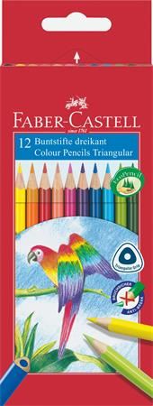 Faber-Castell Papagáj színes ceruza készlet 12 különböző szín (116512) Faber-Castell Papagáj színes ceruza készlet 12 különböző szín (116512)