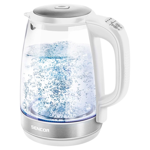 Sencor SWK 2190WH 2l üveg vízforraló