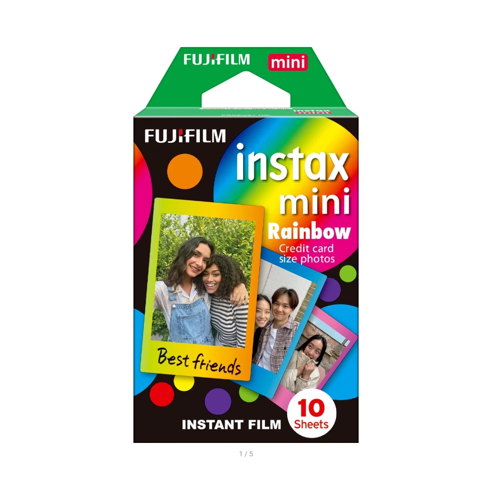FUJIFILM Instax  Glossy Rainbow 10lap Mini Film