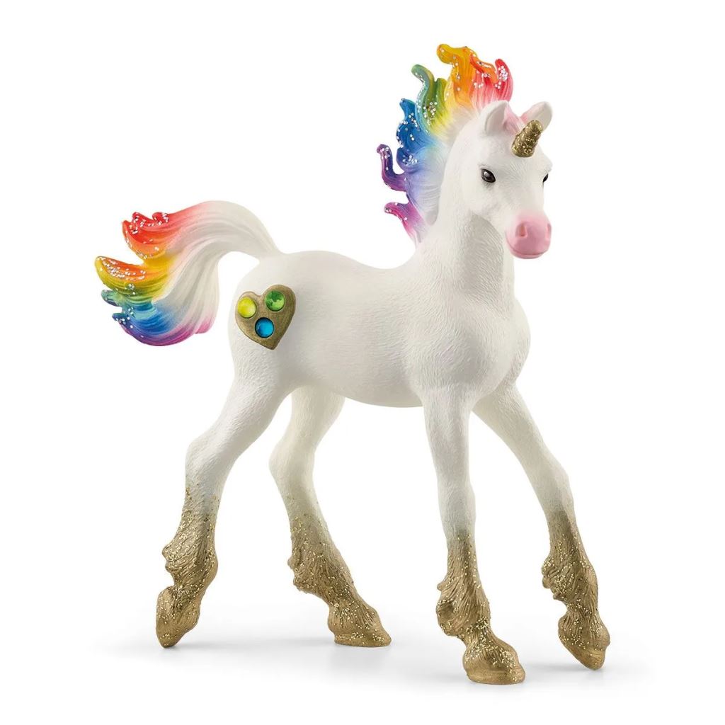 Schleich Rainbow Love unikornis csikó (70727)