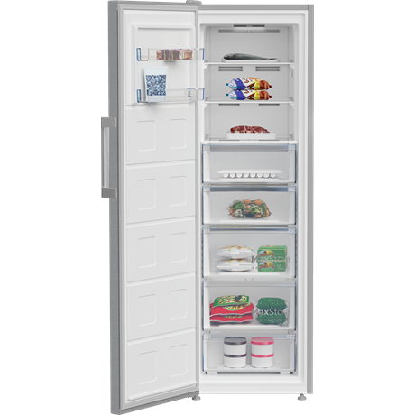 Beko B3RMFNE314XB  286 L  NO FROST 8 rekeszes Fagyasztószekrény