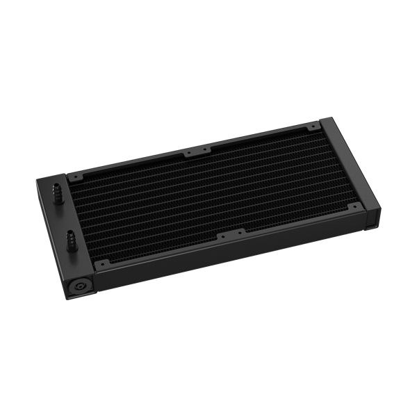 DeepCool Cooler LQ240 max 21dB max. 122,39 m3/h 2x12cm LED kijelző CPU Water Fekete DeepCool Cooler LQ240 max 21dB max. 122,39 m3/h 2x12cm LED kijelző CPU Water Fekete