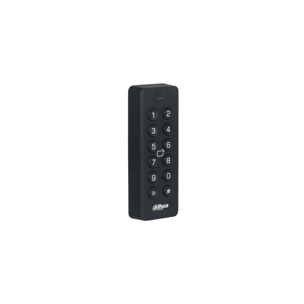 Dahua kártyaolvasó (segédolvasó) - ASR2101H-D (Nyomógomb; IP66; ID-card, RS-485/Wiegand)