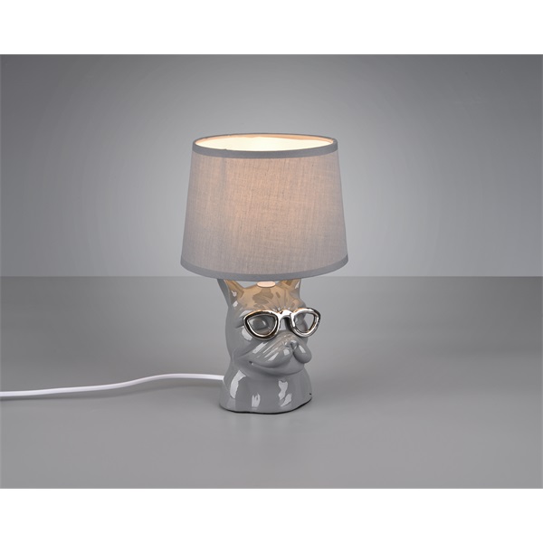 Trio R50231011 Dosy asztali lámpa szürke